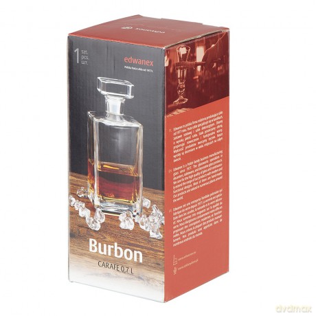 Karafka 0,7l Kwadratowa (Kolor Box) (09-117/1)