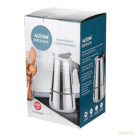 Kawiarka Stalowa 450ml (Na 9 Filiżanek)