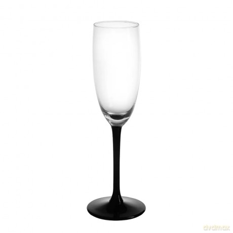 Kieliszek Szampan 180ml Czarna Nóżka