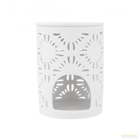 Kominek Porcelanowy Zapachowy Dek. Paski 8,5x8,5x12 cm