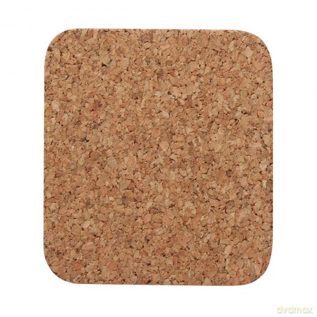 Komplet 4 Podkładek Kwadratowych 20x20cm Korek Naturalny