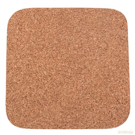 Komplet 4 Podkładek Kwadratowych 30x30cm Korek Naturalny