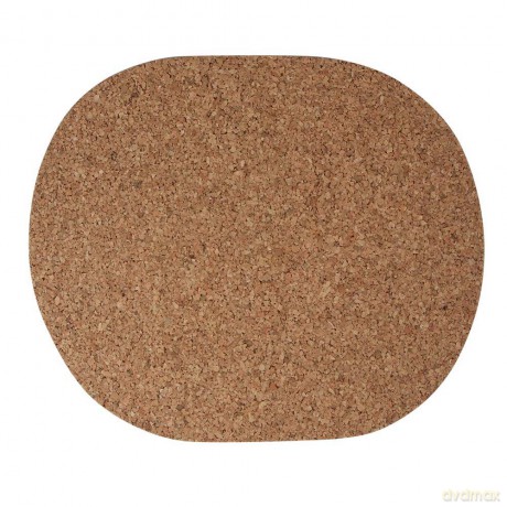 Komplet 4 Podkładek Owalnych 40x29cm Korek Naturalny
