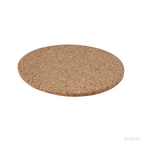 Komplet 6 Podkładek Okrągłych Śr.10cm Korek Naturalny