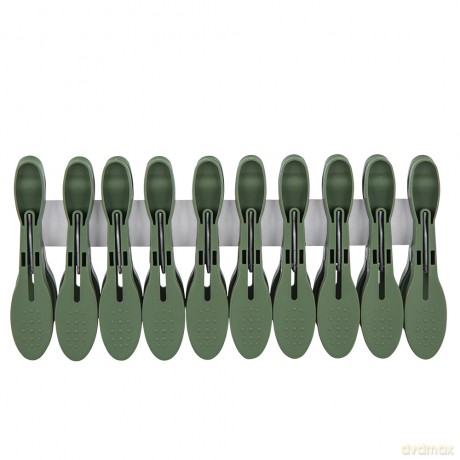 Komplet 10 Klamerek Do Bielizny 82mm
