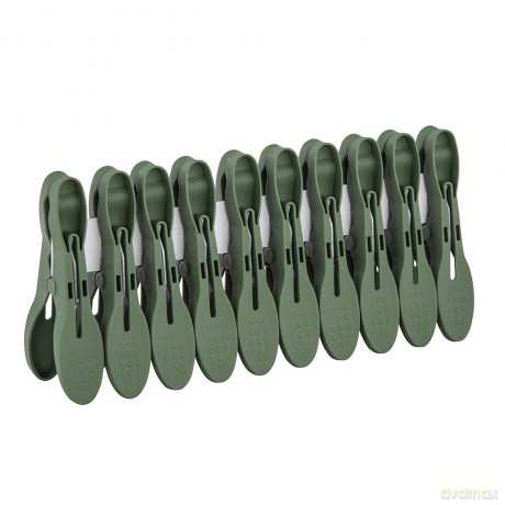 Komplet 10 Klamerek Do Bielizny 82mm