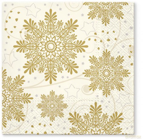 Komplet 20 Serwetek Papierowych 33x33cm Bn (Tl610019)