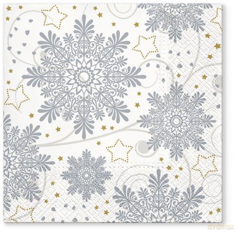 Komplet 20 Serwetek Papierowych 33x33cm Bn (Tl648000)