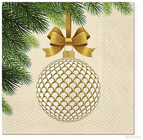 Komplet 20 Serwetek Papierowych 33x33cm Bn (Tl812000)