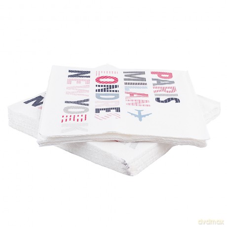 Komplet 20 Serwetek Papierowych 33x33cm Miasta (Tl202300) R