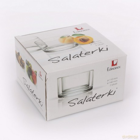 Komplet Salaterek Prasowanych Śr.11cm + Śr.14cm (Color Box) (08-065/8)