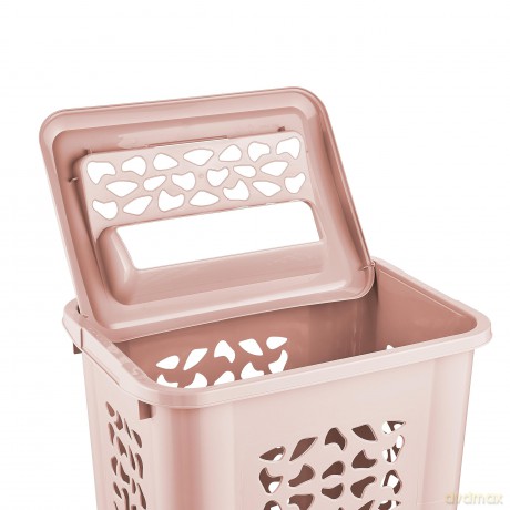 Kosz Do Bielizny 60l Nordic Pink (10701)