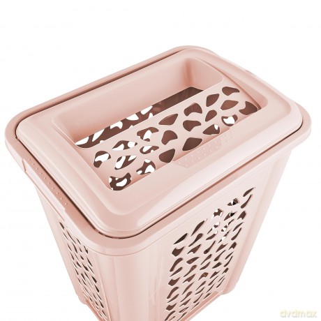 Kosz Do Bielizny 60l Nordic Pink (10701)