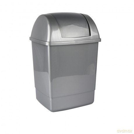 Kosz Klip 12l Srebrny (100)