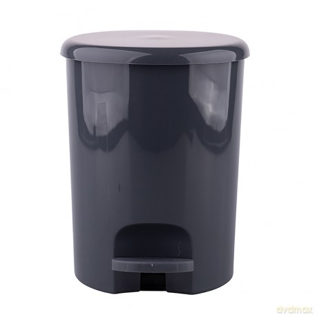 Kosz Omega 5l z Pedałem Szary (4407)