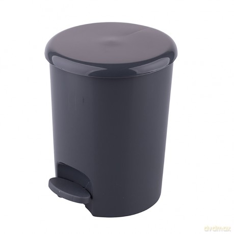 Kosz Omega 5l z Pedałem Szary (4407)