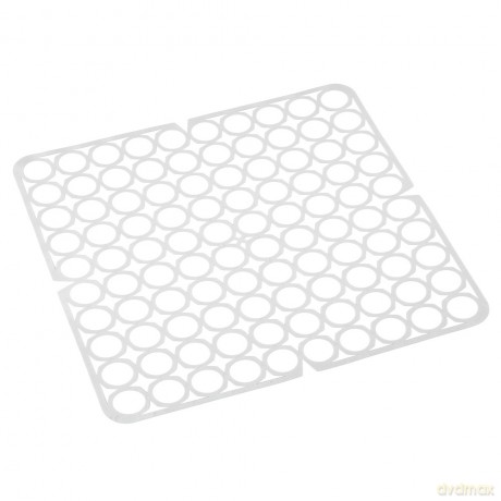 Kratka Do Zlewu Elastyczna 27,5x27,5cm Biały