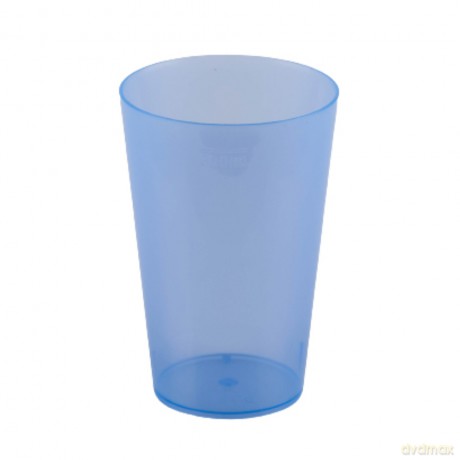 Kubek 300ml Niebieski Transparent