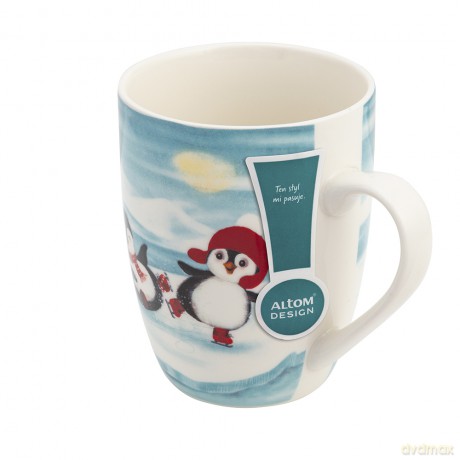 Kubek Baryłka Nbc 340 Ml Dek. Pingwiny