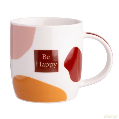 Kubek Baryłka Szeroka Nbc 300 Ml Dek. Be Happy