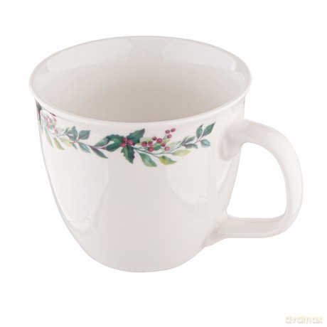 Kubek Baryłka Z Wywiniętym Rantem Nbc 400 Ml Dek. Winter Garland