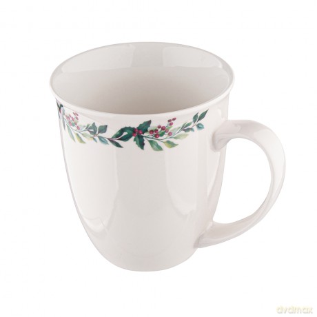 Kubek Baryłka Z Wywiniętym Rantem Nbc 400 Ml Dek. Winter Garland