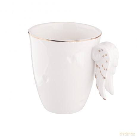 Kubek Dolomitowy Z Uchwytem w Kształcie Skrzydeł 550 Ml