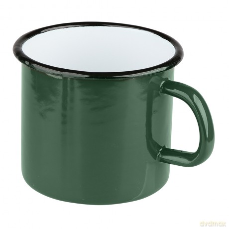 Kubek Emaliowany 1,25l Śr.12cm Wys.11,5cm Zieleń