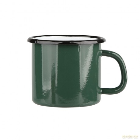 Kubek Emaliowany 1,25l Śr.12cm Wys.11,5cm Zieleń
