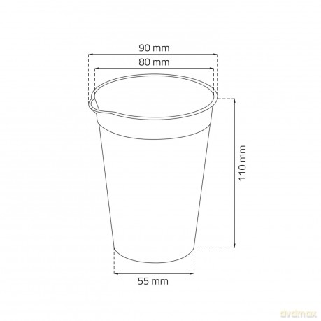 Kubek Z Miarką 0,25l (10493)