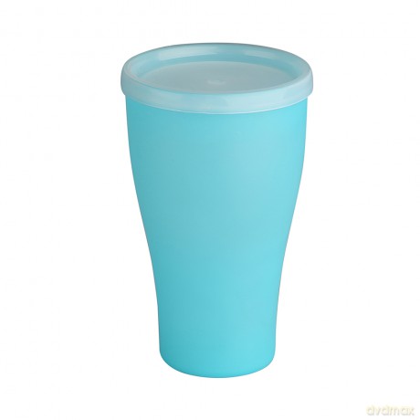 Kubek Z Pokrywką 0,5l Turkus (228)