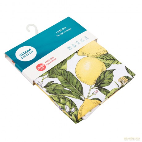 Lemon Fartuch Kuchenny 70x80 cm 100% Bawełna