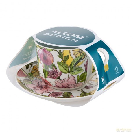 Lemon Filiżanka Jumbo 400 Ml Ze Spodkiem Nbc w Opasce Pvc
