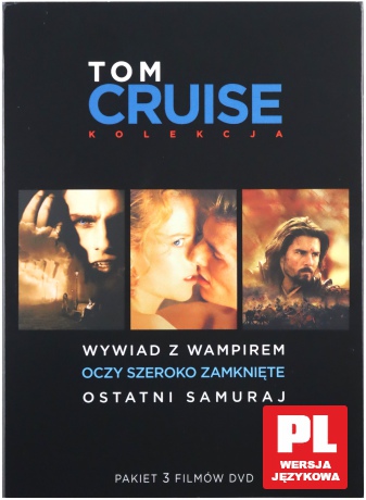 Tom Cruise Kolekcja: Wywiad z Wampirem / Oczy Szeroko Zamknięte / Ostatni Samuraj [BOX] [3DVD]
