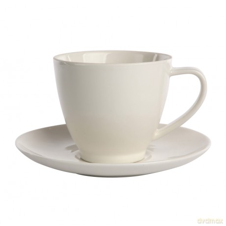 Mariapaula Ecru Nova Filiżanka 250ml Ze Spodkiem 15cm w Opasce