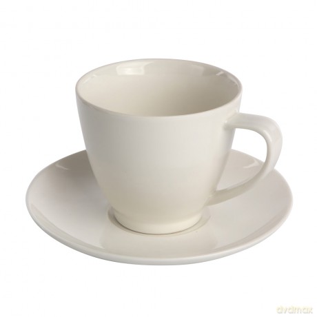 Mariapaula Ecru Nova Filiżanka 250ml Ze Spodkiem 15cm w Opasce