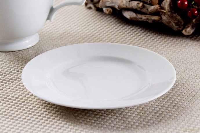 Mariapaula Klasyka Biała Talerz Płytki 17cm (L01)