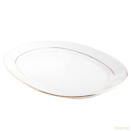 Mariapaula Klasyka Złota Linia Półmisek Owalny 23cm Rawier (L02)