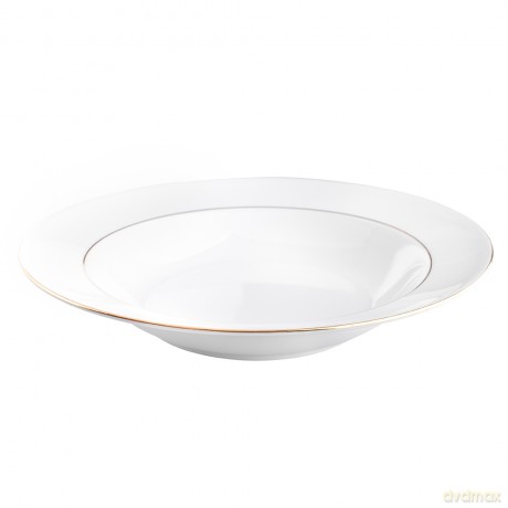 Mariapaula Klasyka Złota Linia Talerz Głęboki 23cm (L02)