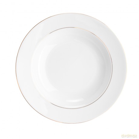 Mariapaula Klasyka Złota Linia Talerz Głęboki 23cm (L02)