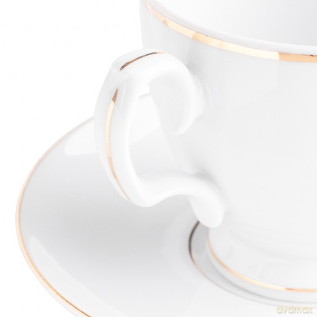 Mariapaula Klasyka Złota Linia Zestaw Do Espresso 100ml/12cm 6/12 (L02)