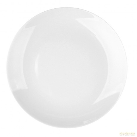 Mariapaula Moderna Biała Talerz Płytki 24cm