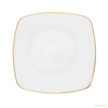 Mariapaula Moderna Kwadratowa Gold Spodek 16 cm