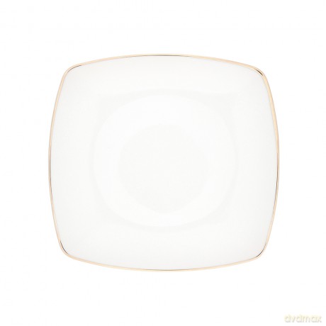 Mariapaula Moderna Kwadratowa Gold Talerz Deserowy 20,5cm