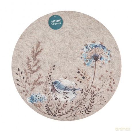 Mata Filcowa Okragła Śr. 38 cm Dek. Serenity