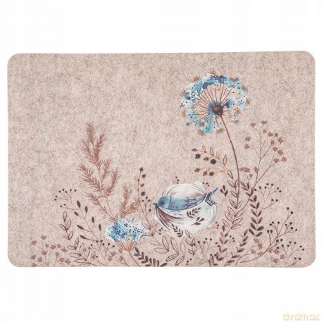 Mata Filcowa Prostokątna 43x30x0,3 cm Dek. Serenity