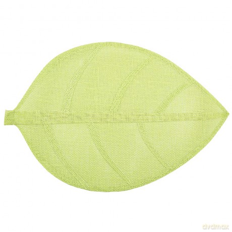 Mata Naturalna Liść 33x48 cm Zielona