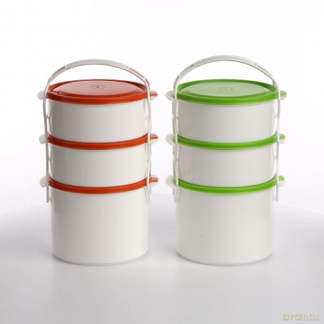 Menażka 2x1,2l+1,5l Mix