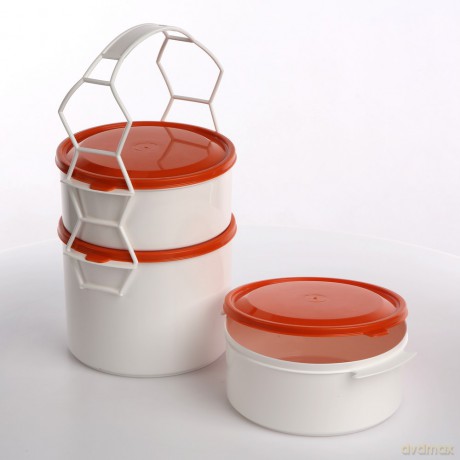 Menażka 2x1,2l+1,5l Mix