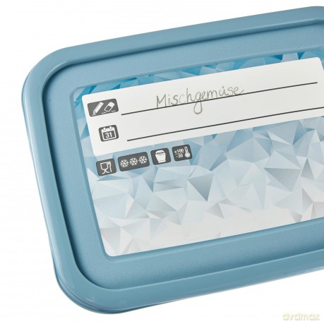 Mia Magic Ice Zestaw 2 Pojemników 2x2l z Etykietą Wielokrotnego Zapisu (30692)